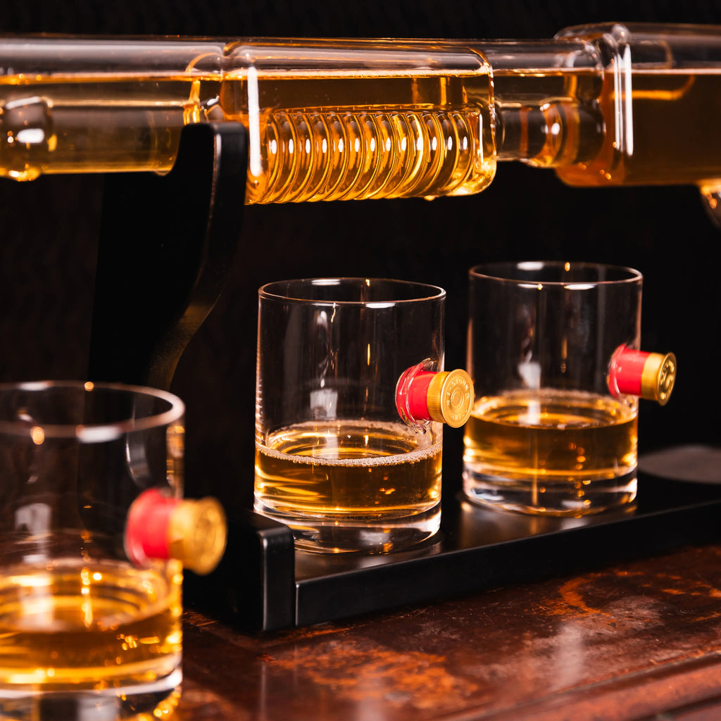 Shotgun Whiskey Karaf – Cadeauset