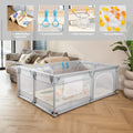 Baby Speelbox 120×180 cm – Grijs